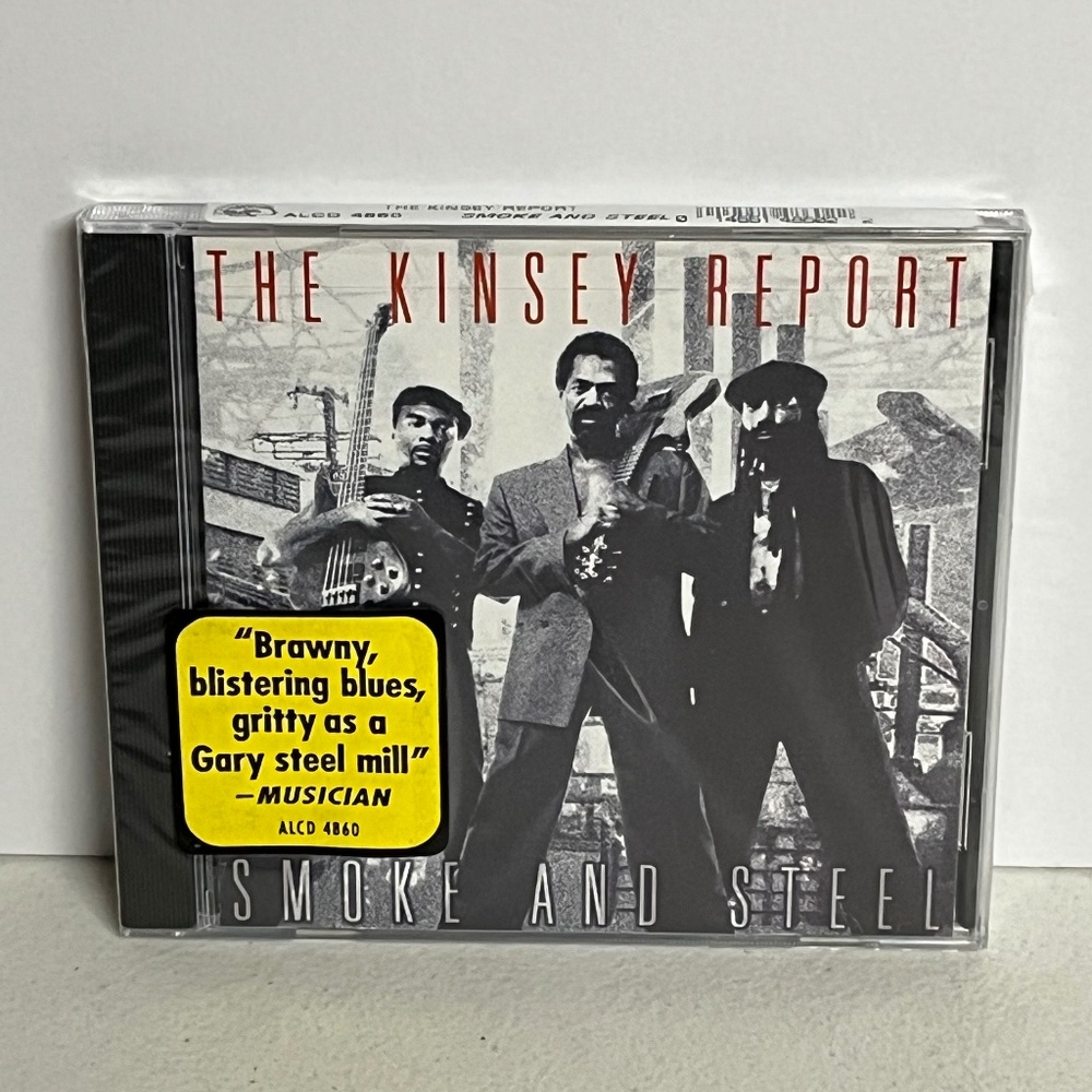 The Kinsey Report Smoke And Steel Music CD New Sealed